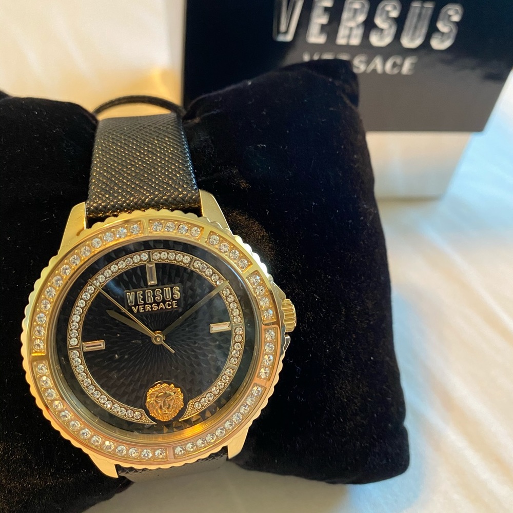 Versace Gold Face Watch